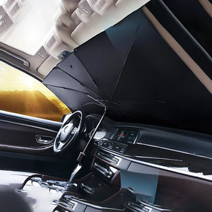 Retractable Car Windshield Sunshade – UV & Heat Protection