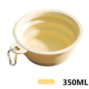 SEO Title: 350ml Collapsible Pet Bowl – Portable Dog & Cat Water Bowl