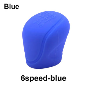 Silicone Gear Shift Knob Cover – Non-Slip 5/6-Speed Car Accessory