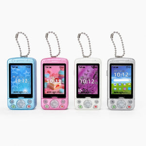 Recording Playback Capsule Toy Phone Keychain with Custom Photo