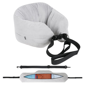 Travel Neck Pillow with Clothing Storage – U-Shaped Travel Pillow