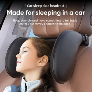 Adjustable Car Neck Pillow with Memory Foam – 360° Headrest