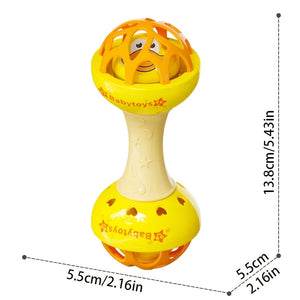SEO Title: Baby Rattle Toys 0–12 Months – Sensory Educational Toys for Infants