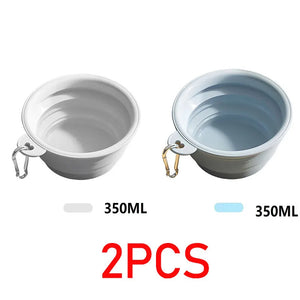 SEO Title: 350ml Collapsible Pet Bowl – Portable Dog & Cat Water Bowl