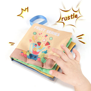 Soft Baby Cloth Book Toy | Montessori 3D Sensory & Early Learning Book