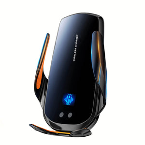 Wireless Car Phone Holder with Charger – 360° Rotating Air Vent Mount