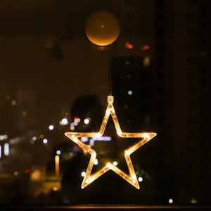 Christmas LED Hanging Lights & Window Decorations