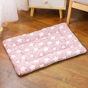 SEO Optimized Short Title: Warm Plush Cat & Dog Bed – Soft Cozy Winter Pet Cushion for Cats & Puppies