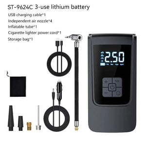Portable Wireless Tire Inflator – Digital Air Compressor