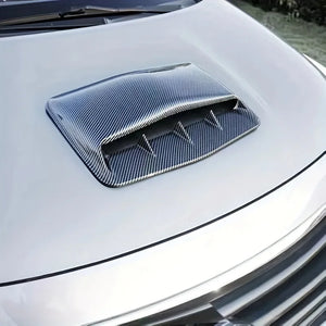 Universal Carbon Fiber Hood Scoop – Car Bonnet Air Intake Decor