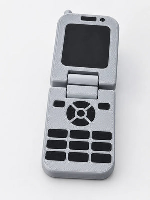 Recording Playback Capsule Toy Phone Keychain with Custom Photo