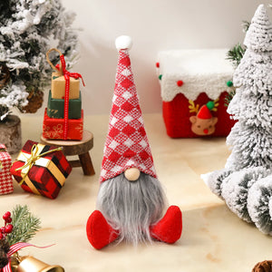 Nordic Christmas Faceless Old Man Doll – Window Decor Make it shorter