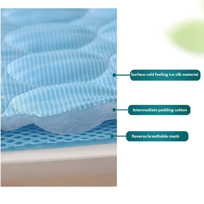 Dog Cooling Mat for Summer – Comfortable Pet Bed for Dogs & Cats