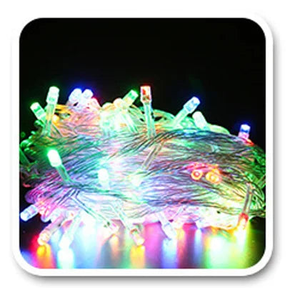 Waterproof Battery LED Christmas String Lights, 1.5m–10m Xmas Home Decorations