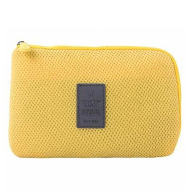 Travel Cable Organizer Bag – Portable Electronic Gadget Case