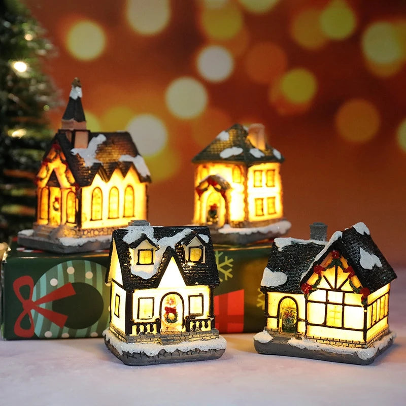 Christmas House Night Light Decoration & Kids Gift