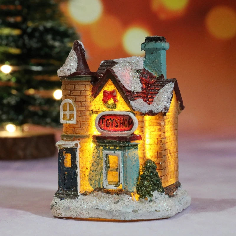 Christmas House Night Light Decoration & Kids Gift