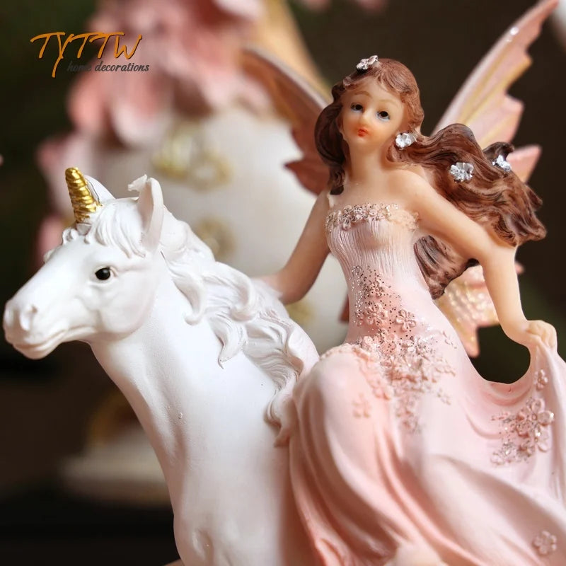 Flower Fairy Figurine – Cute Home & Fairy Garden Decor