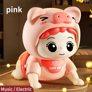 SEO Title: Baby Crawling Toy with Lights & Music – Early Learning Toy for Infants