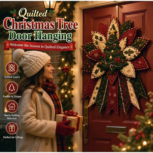DIY Christmas Wreath Sewing Kit – Gingerbread Holiday Decor