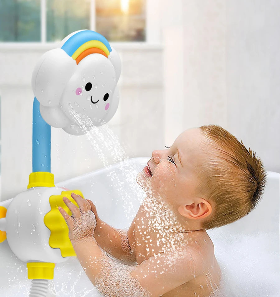 SEO Title: Baby Cloud Bath Toy – Water Spray Shower Toy for Kids