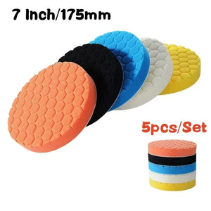 5PCS Car Polishing Pad Kit for Drill – Waxing & Buffing Discs