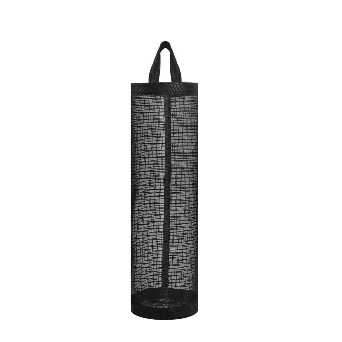 Wall-Mounted Plastic Bag Dispenser – Reusable Mesh Storage Organizer