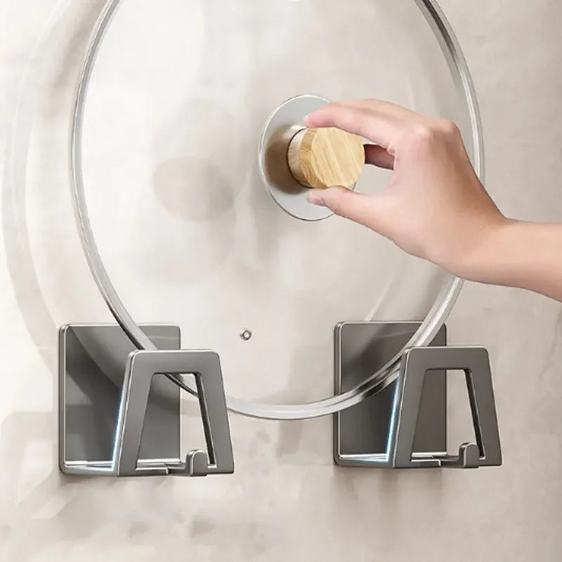 Stainless Steel Sponge Holder – Self-Adhesive Kitchen Sink Organizer