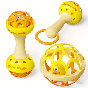 SEO Title: Baby Rattle Toys 0–12 Months – Sensory Educational Toys for Infants