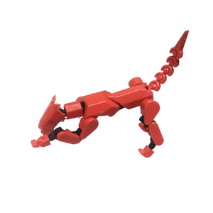 3D Printed Robot Dog Toy, 13-Joint Movable DIY Assembly Puzzle