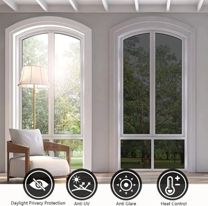 One-Way Window Privacy Film – UV Protection Mirror Tint