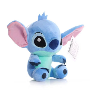 18cm Stitch Plush Toy – Cute Cartoon Stuffed Doll and Keychain Gift