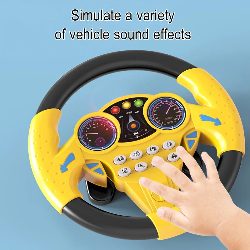 SEO Title: Kids Steering Wheel Toy – Educational Car Driving Toy Gift