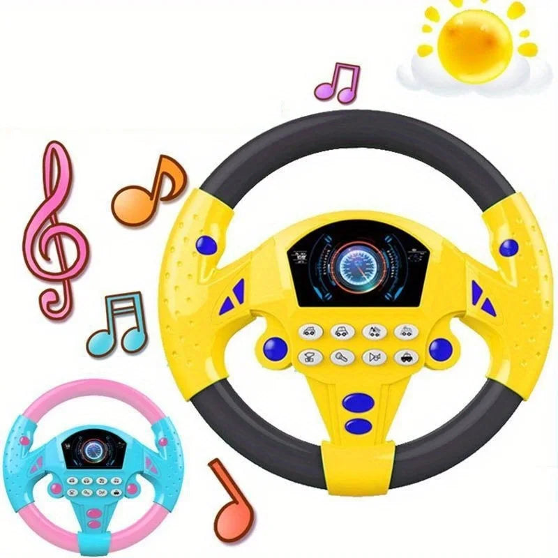 SEO Title: Kids Steering Wheel Toy – Educational Car Driving Toy Gift