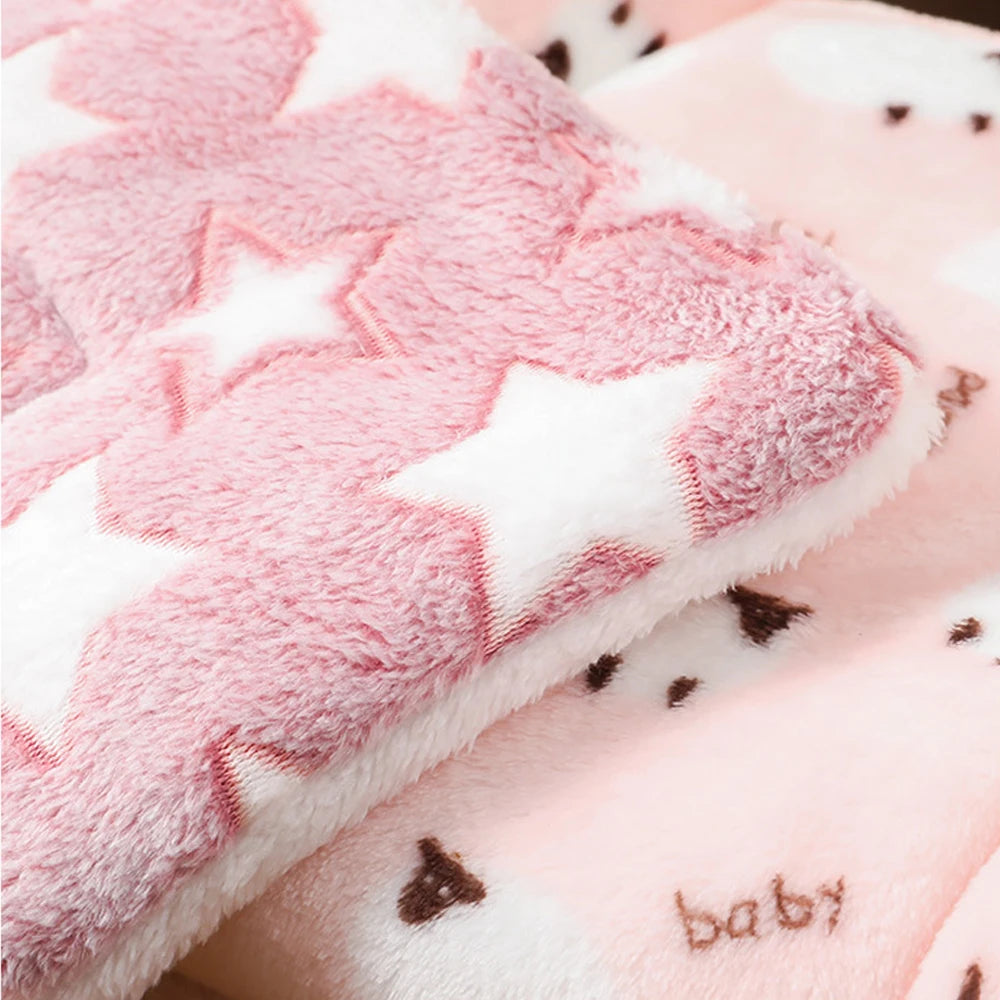 SEO Optimized Short Title:  Warm Plush Cat & Dog Bed – Soft Cozy Winter Pet Cushion for Cats & Puppies