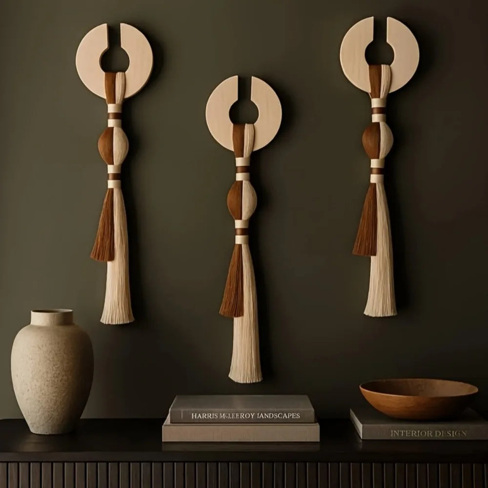 Scandinavian Boho Wall Decor – Large Fiber Art Hanging
