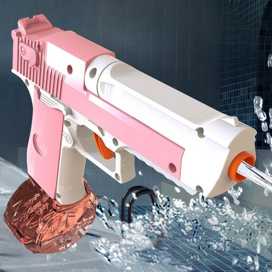 Kids Continuous Water Gun Toy | Outdoor Beach & Water Play Game