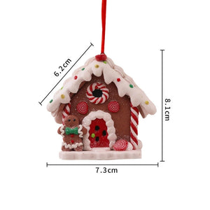 Christmas LED Hanging Ornaments – Snowman, Gingerbread & Santa
