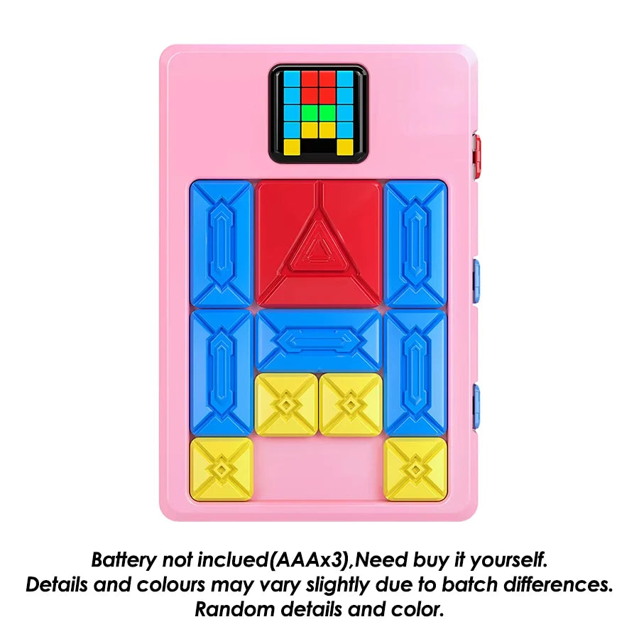 Magnetic Huarong Road Sliding Puzzle – Kids’ Brain Game