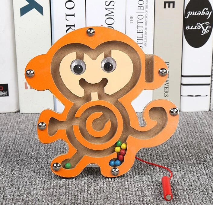 Montessori Wooden Geometry Puzzle Toy for Kids