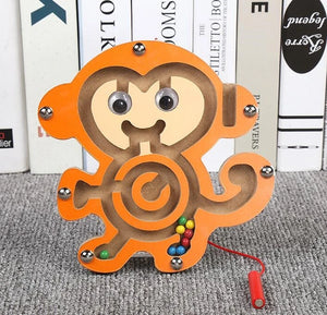 Montessori Wooden Geometry Puzzle Toy for Kids