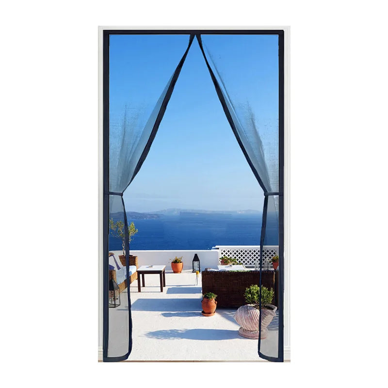 Magnetic Mosquito Net Door Curtain – Self-Closing Insect Screen