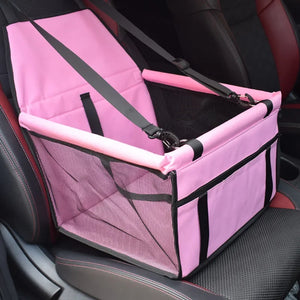 Waterproof Pet Travel Bag & Car Seat Mat – Foldable Mesh Organizer