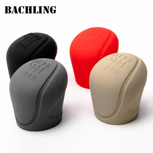 Silicone Gear Shift Knob Cover – Non-Slip 5/6-Speed Car Accessory