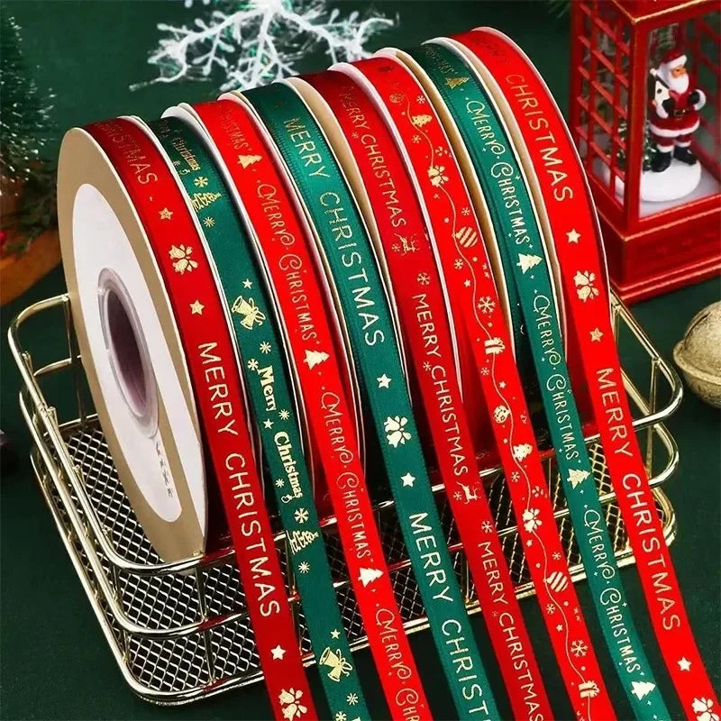 20M Christmas Ribbon for DIY Crafts & Gifts