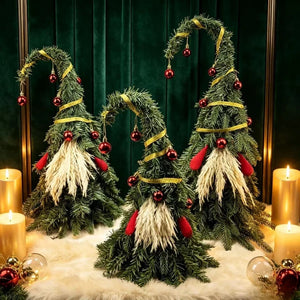 Christmas Gnome & Santa Tree Decor