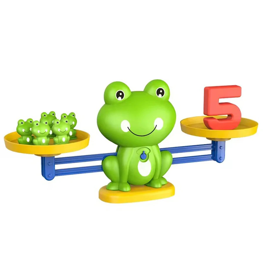 Frog Balance Math Toy for Kids | Educational Addition & Subtraction Game