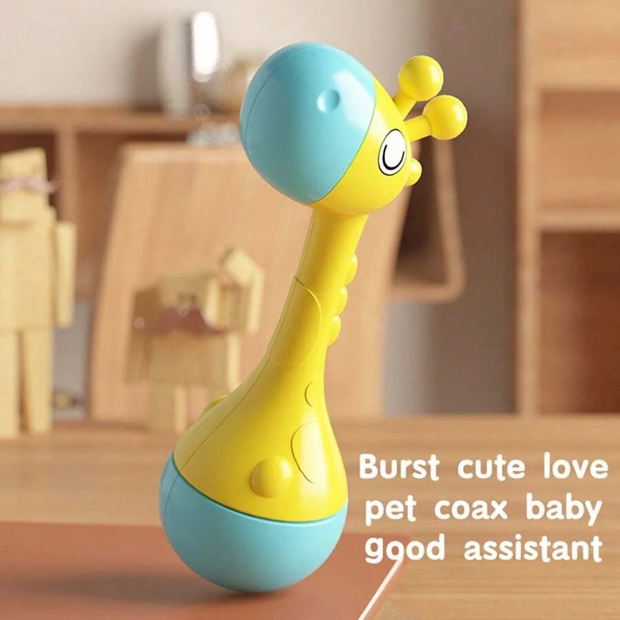SEO Title: Baby Hand Rattle Toy – Soft Sound Educational Toy for Infants