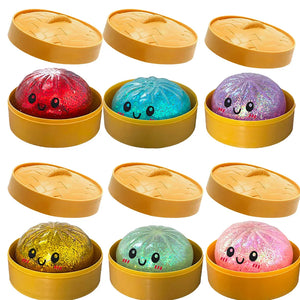 Glitter Dumpling Squishy Toy – Sensory Stress Relief