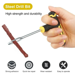 Universal Tire Repair Kit – Multi-Function Tools for Car, Motorcycle & Bike